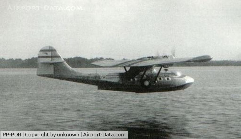 PP-PDR, Consolidated PBY-5A Catalina C/N 1781, Panair do Brasil Flying Boat