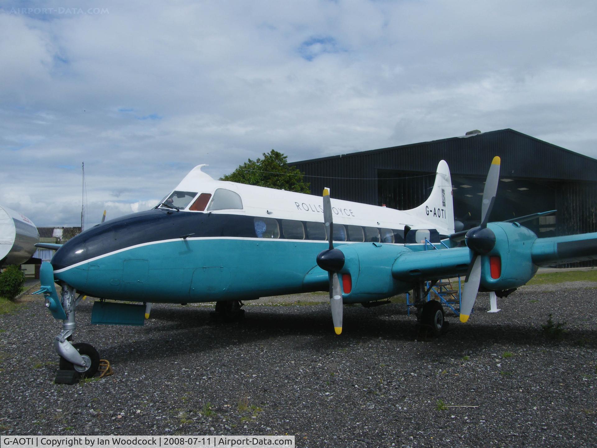 G-AOTI, 1956 De Havilland DH-114 Heron 2D C/N 14107, de Havilland DH-114 Heron 2D/Preserved,de Havilland Heritage Museum,London-Colney