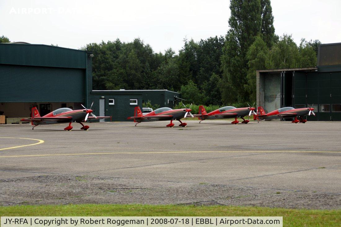 JY-RFA, Extra EA-300 C/N 1239, ROYAL JORDANIAN FALCONS.Photo Call 2008.JY-RFA.JY-RFB.JY-RFC.JY-RFD
