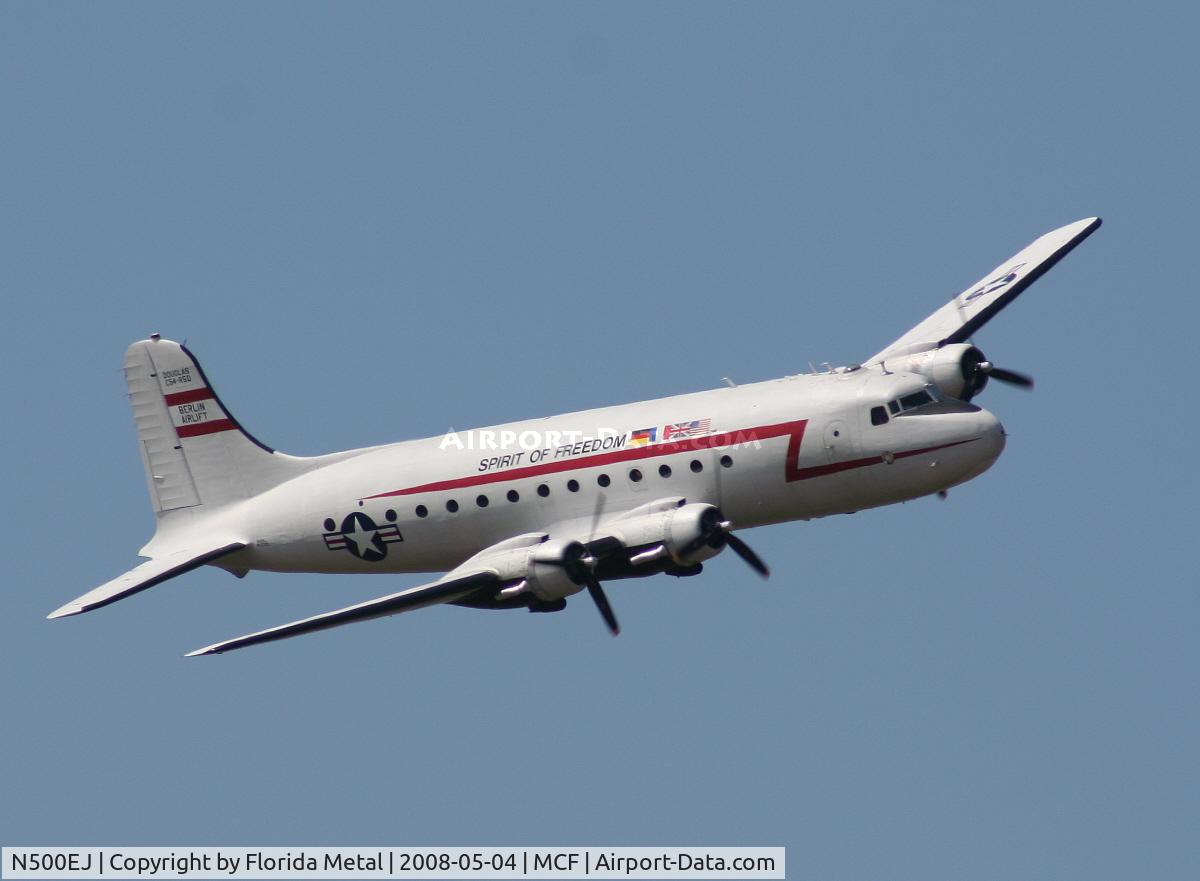 N500EJ, 1945 Douglas C-54E Skymaster (DC-4A) C/N DO316, C-54 Berlin Airlift Heritage plane