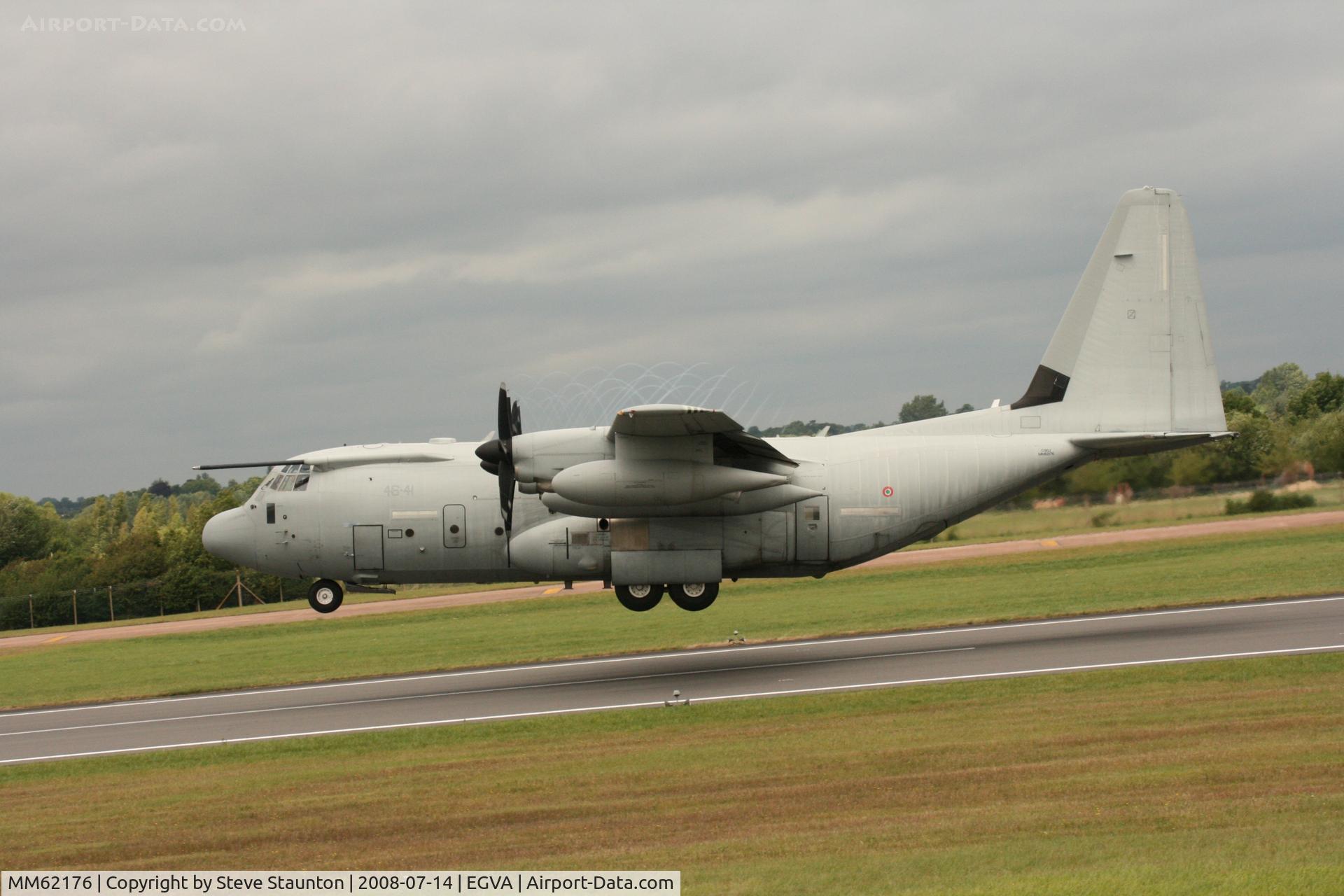 MM62176, Lockheed Martin KC-130J Hercules C/N 382-5497, Taken at the Royal International Air Tattoo 2008 during arrivals and departures (show days cancelled due to bad weather)