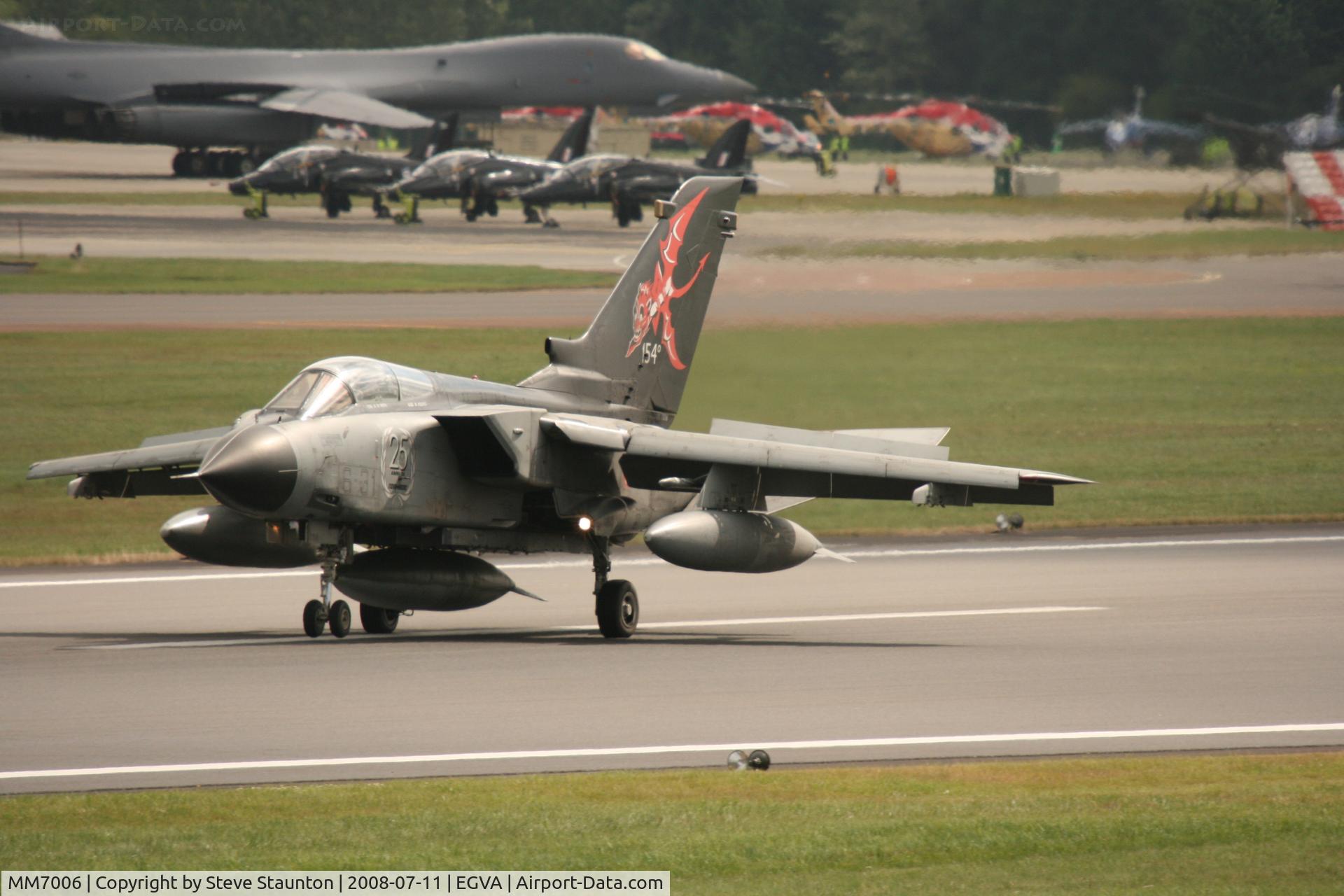 MM7006, 1982 Panavia Tornado IDS C/N 102/IS005/5008, Taken at the Royal International Air Tattoo 2008 during arrivals and departures (show days cancelled due to bad weather)