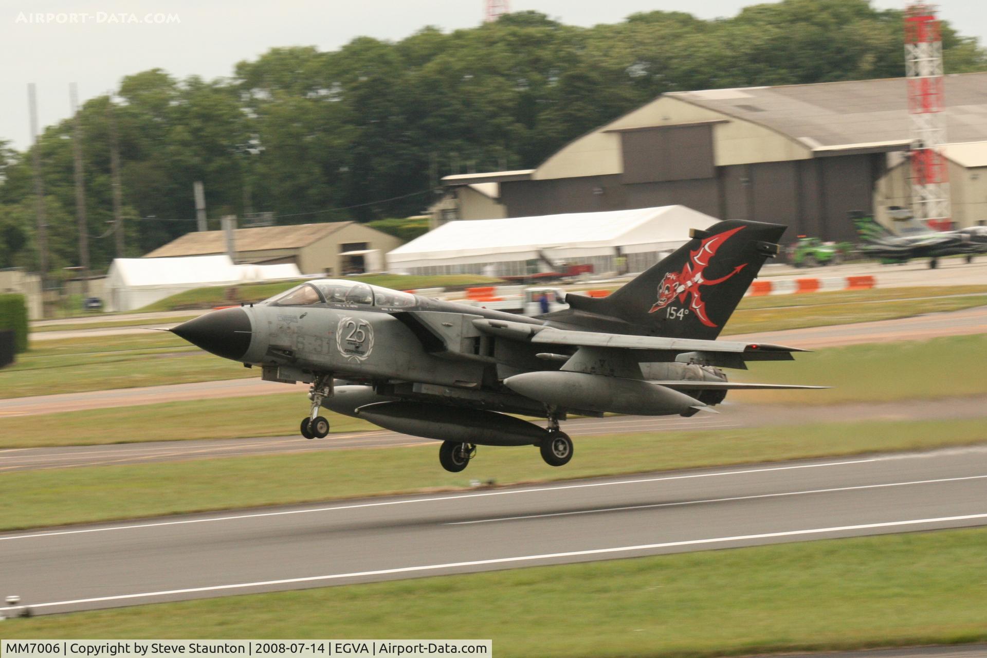 MM7006, 1982 Panavia Tornado IDS C/N 102/IS005/5008, Taken at the Royal International Air Tattoo 2008 during arrivals and departures (show days cancelled due to bad weather)