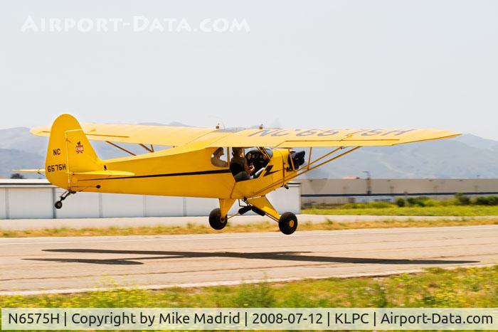 N6575H, 1946 Piper J3C-65 Cub C/N 19767, At West Coast Piper Cub Fly-in 2008 Lompoc