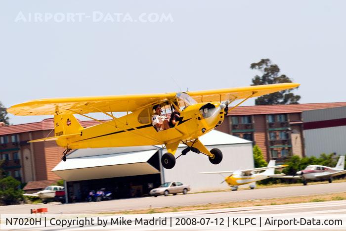 N7020H, 1946 Piper J3C-65 Cub Cub C/N 20265, At West Coast Piper Cub Fly-in 2008 Lompoc