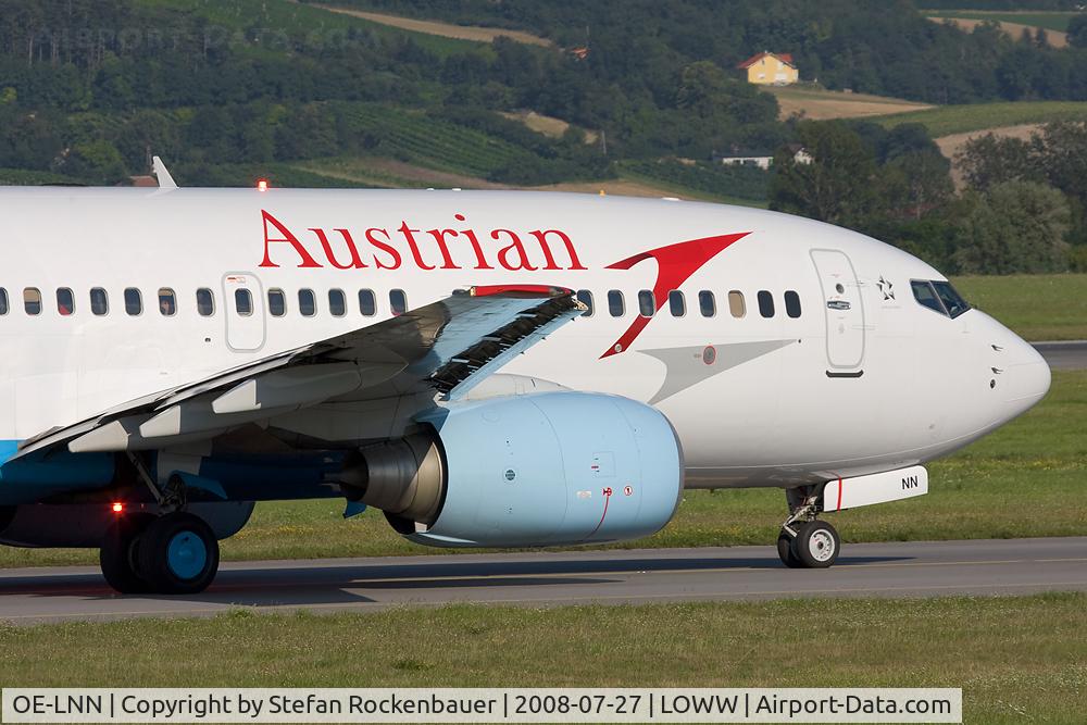 OE-LNN, 2000 Boeing 737-7Z9 C/N 30418, 737 in OS colors.