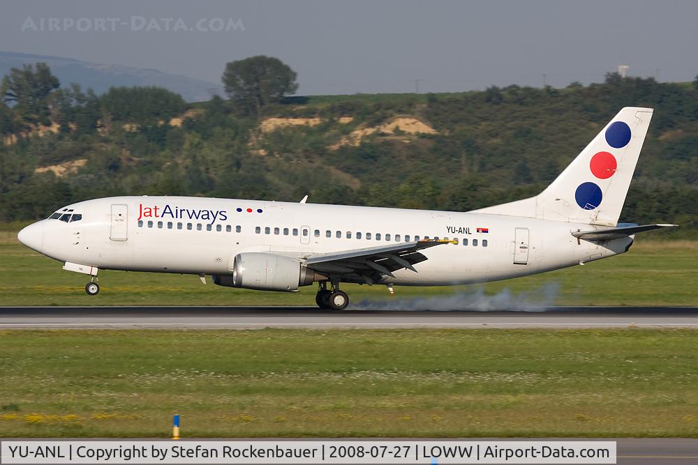 YU-ANL, 1986 Boeing 737-3H9 C/N 23716/1321, Jat 737
