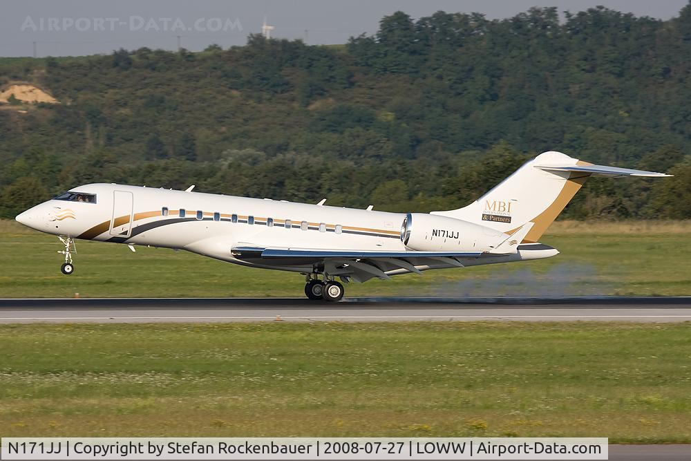 N171JJ, 2006 Bombardier BD-700-1A11 Global Express 5000 C/N 9209, Nice Globex.