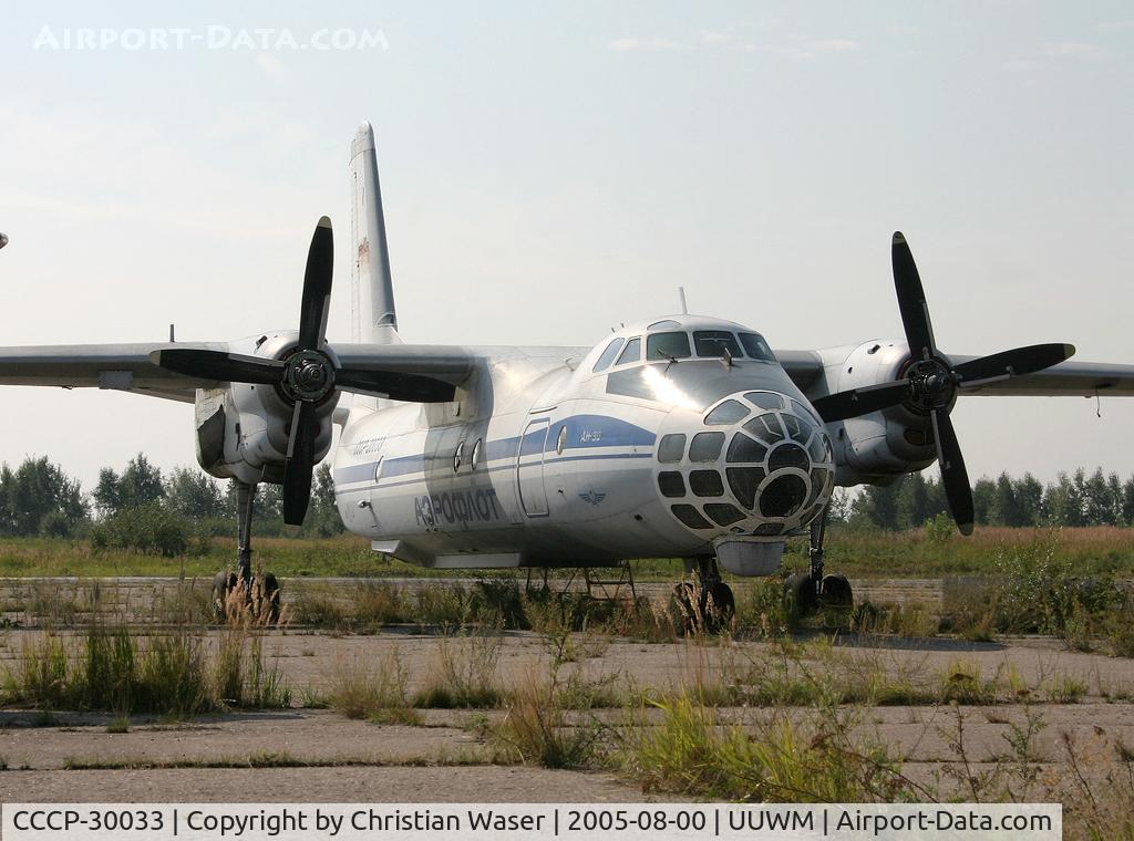 CCCP-30033, Antonov An-30 C/N 0610, Aeroflot