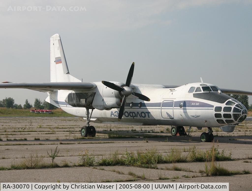 RA-30070, Antonov An-30 C/N 1301, Aeroflot