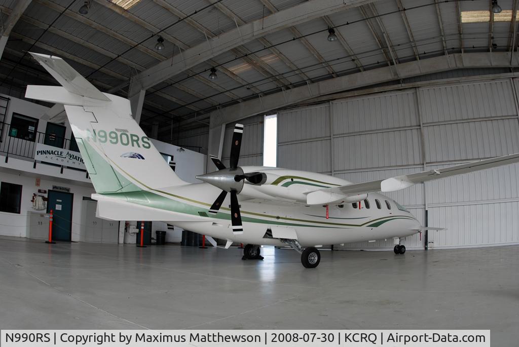 N990RS, 1992 Piaggio P-180 Avanti C/N 1015, Taken w/ Nikon D80 with 16mm Fisheye