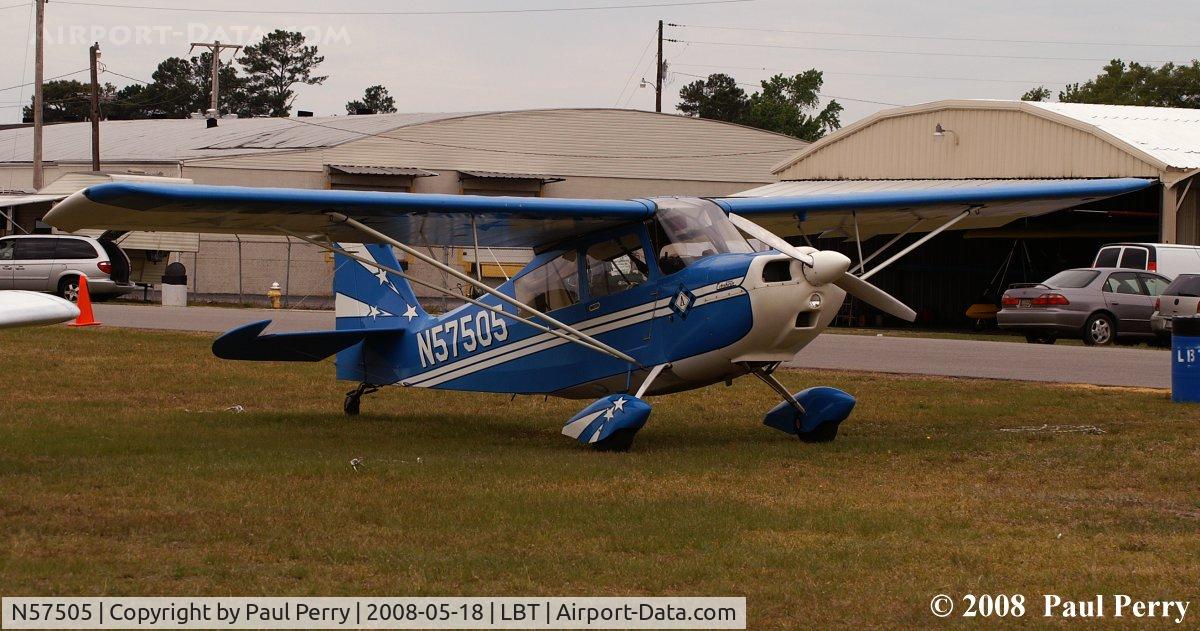 N57505, 1973 Bellanca 7GCAA C/N 267-73, One of the few taildraggers on this side of the field that day