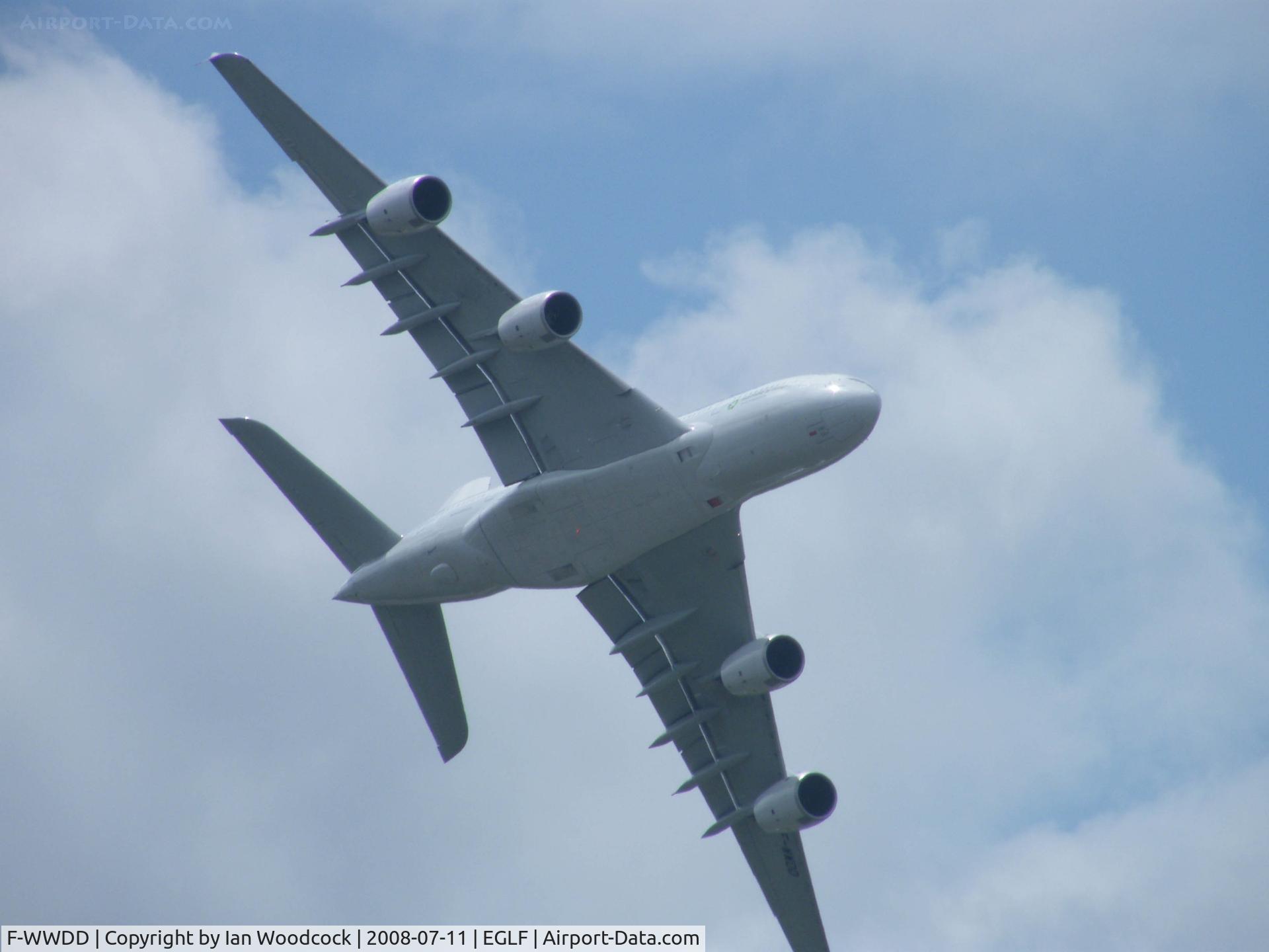 F-WWDD, 2005 Airbus A380-861 C/N 004, Airbus A-380-861/Farnborough Airshow