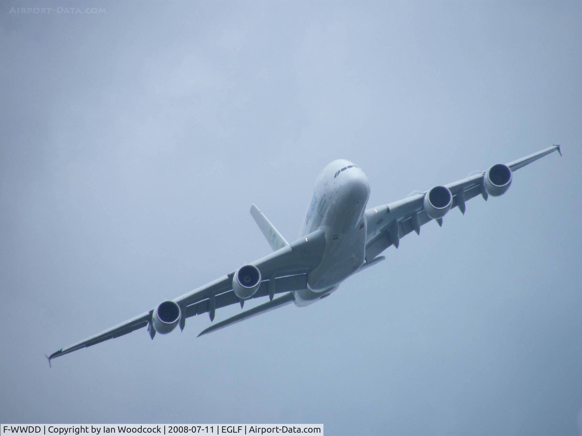 F-WWDD, 2005 Airbus A380-861 C/N 004, Airbus A-380-861/Farnborough Airshow