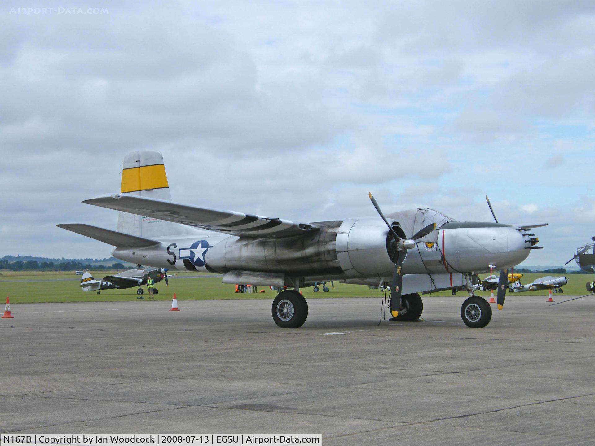 N167B, 1944 Douglas A-26B Invader C/N 27881, Douglas A-26B/Scandinavian Historic Flight/Duxford