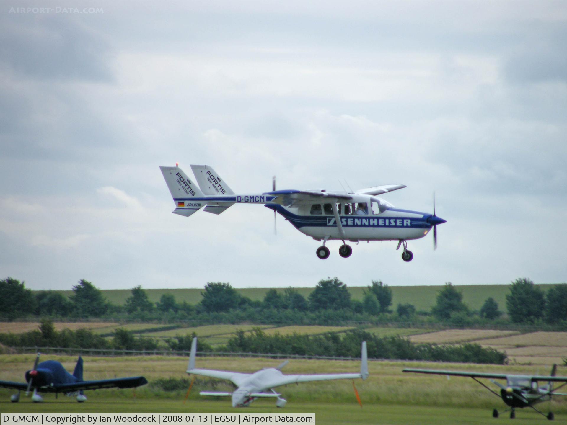 D-GMCM, 1972 Reims F337F Super Skymaster C/N F3370047, Reims-Cessna F-337F/Duxford