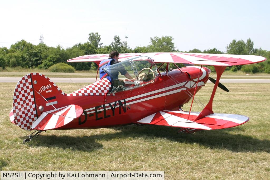 N52SH, 1971 Aerotek Pitts S-2A Special C/N 2005, D-ELYN ex N52H