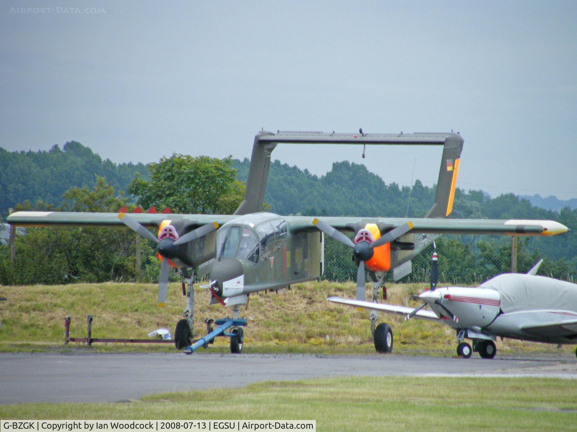 G-BZGK, 1971 North American OV-10B Bronco C/N 338-17, Rockwell OV-10B/Duxford