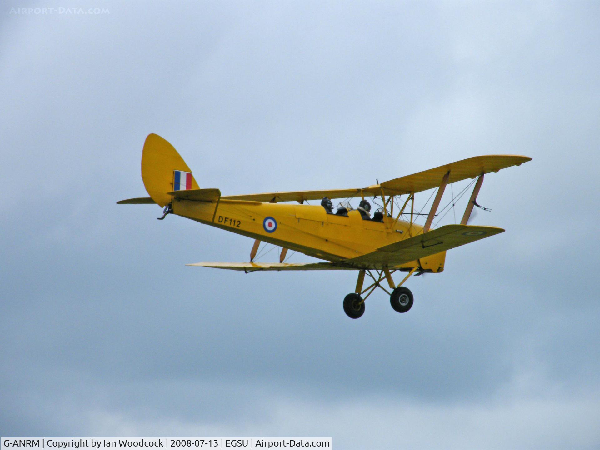 G-ANRM, 1942 De Havilland DH-82A Tiger Moth II C/N 85861, de Havilland DH-82A Tiger Moth/Duxford (marked as DF112)