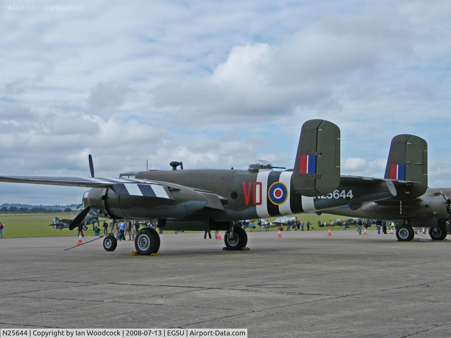 N25644, 1943 North American B-25D Mitchell C/N 100-23644, North American B-25D/Duxford