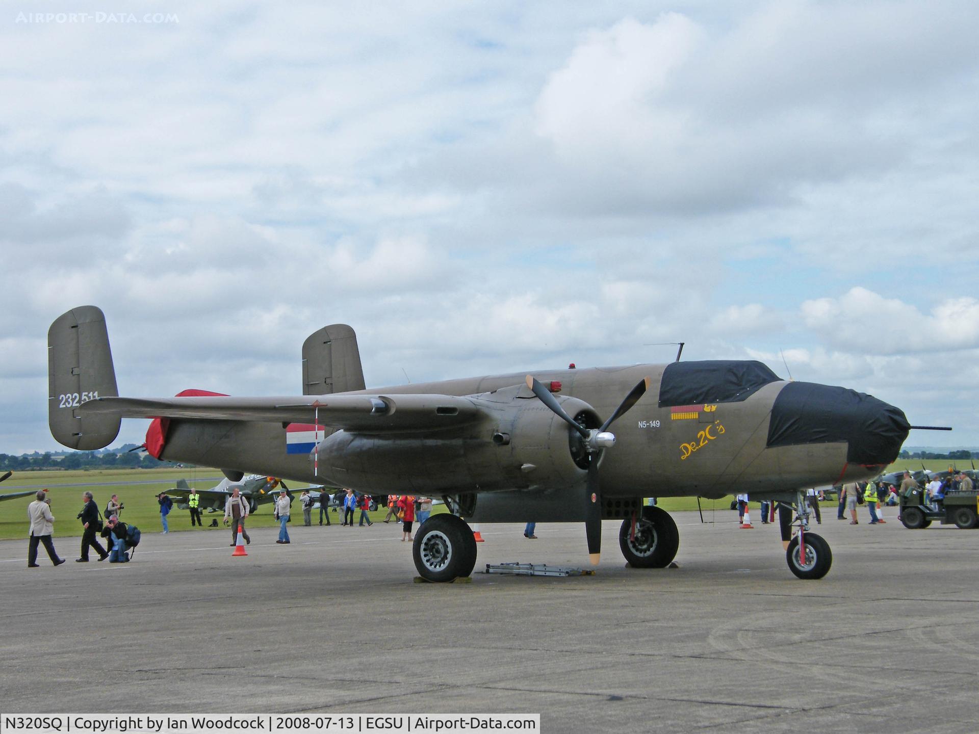 N320SQ, 1944 North American B-25N Mitchell C/N 108-32782, North American VB-25N/(Grumpy)Duxford