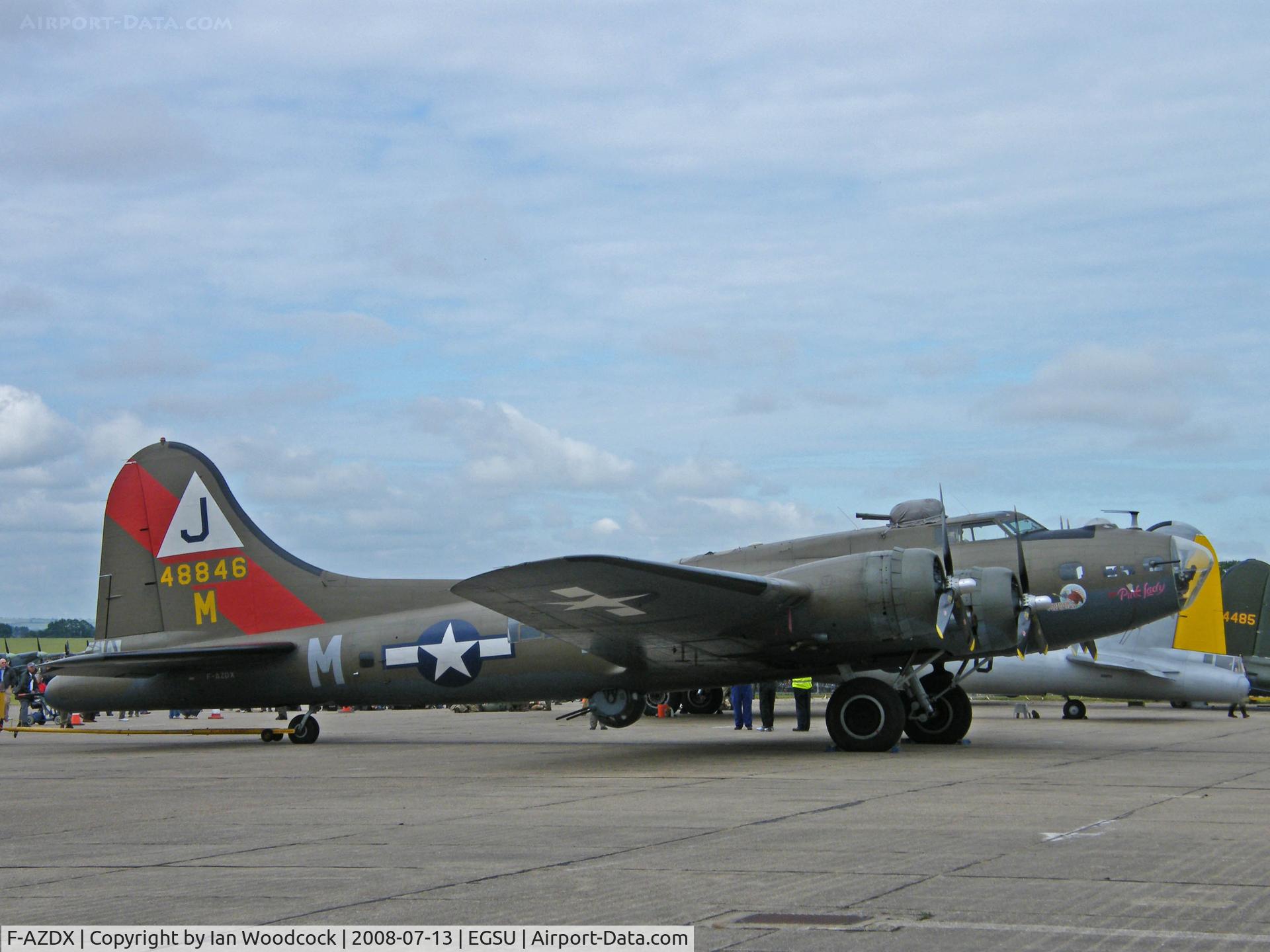 F-AZDX, 1944 Boeing B-17G Flying Fortress C/N 8246, Boeing B-17G/Duxford (Pink Lady)
