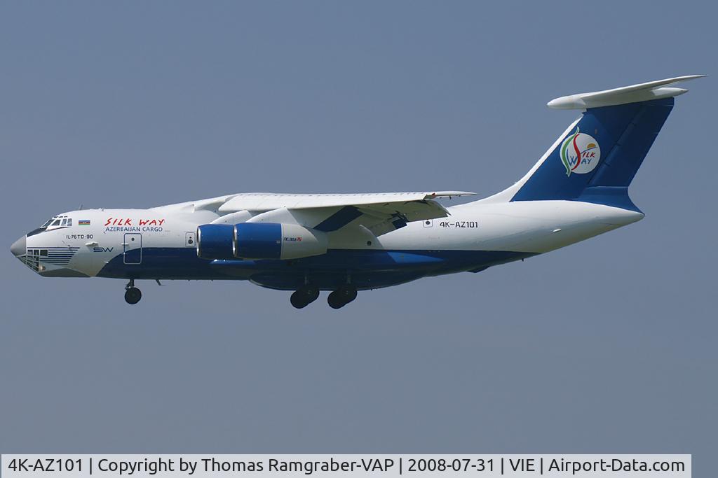 4K-AZ101, 1997 Ilyushin Il-76TD-90VD C/N 1063420716, Silk Way Airlines Ilyushin 76