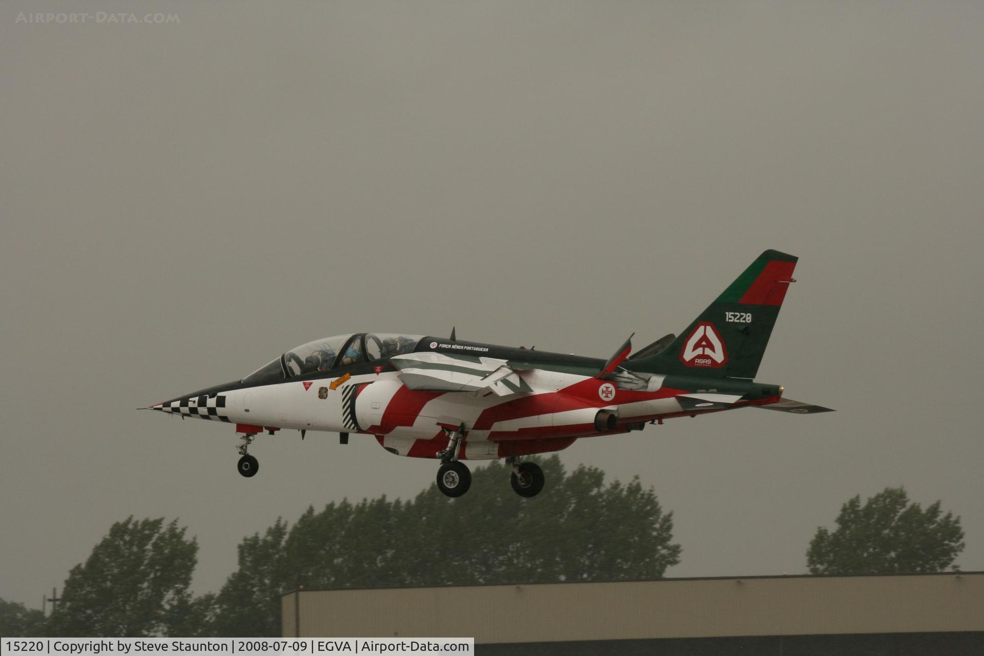 15220, Dassault-Dornier Alpha Jet A C/N 0064, Taken at the Royal International Air Tattoo 2008 during arrivals and departures (show days cancelled due to bad weather)