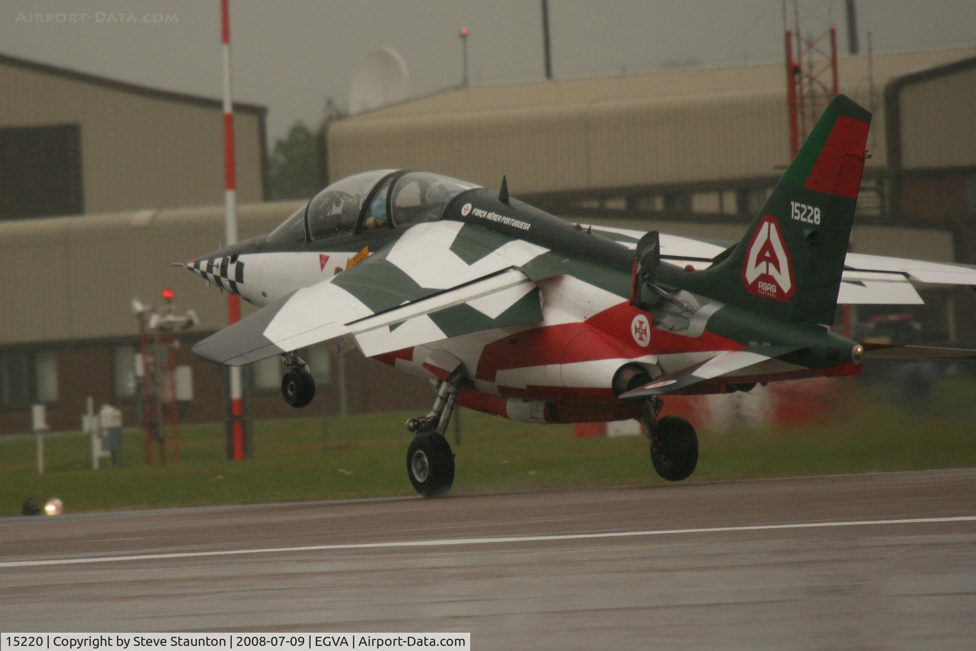 15220, Dassault-Dornier Alpha Jet A C/N 0064, Taken at the Royal International Air Tattoo 2008 during arrivals and departures (show days cancelled due to bad weather)