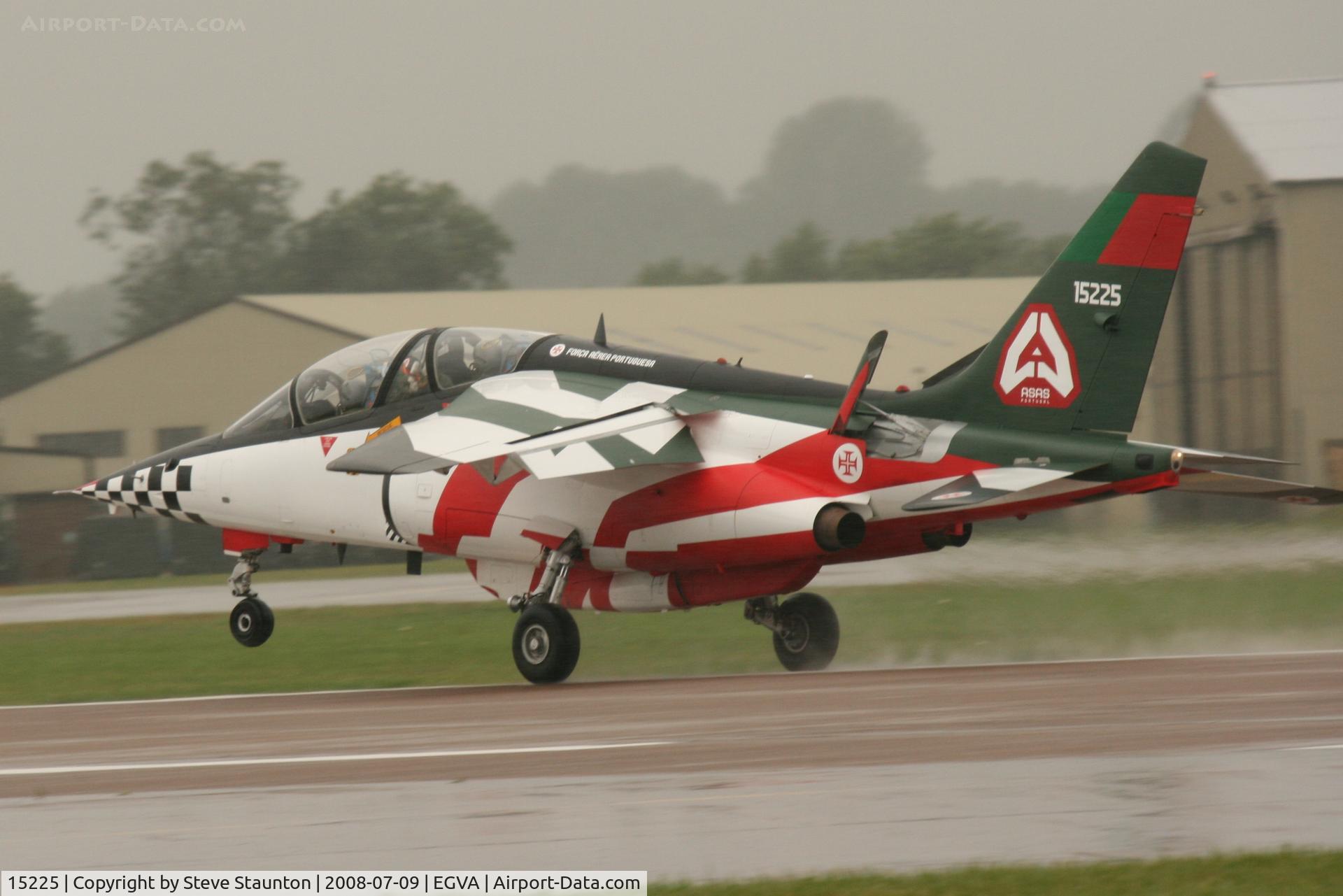15225, Dassault-Dornier Alpha Jet A C/N 0075, Taken at the Royal International Air Tattoo 2008 during arrivals and departures (show days cancelled due to bad weather)