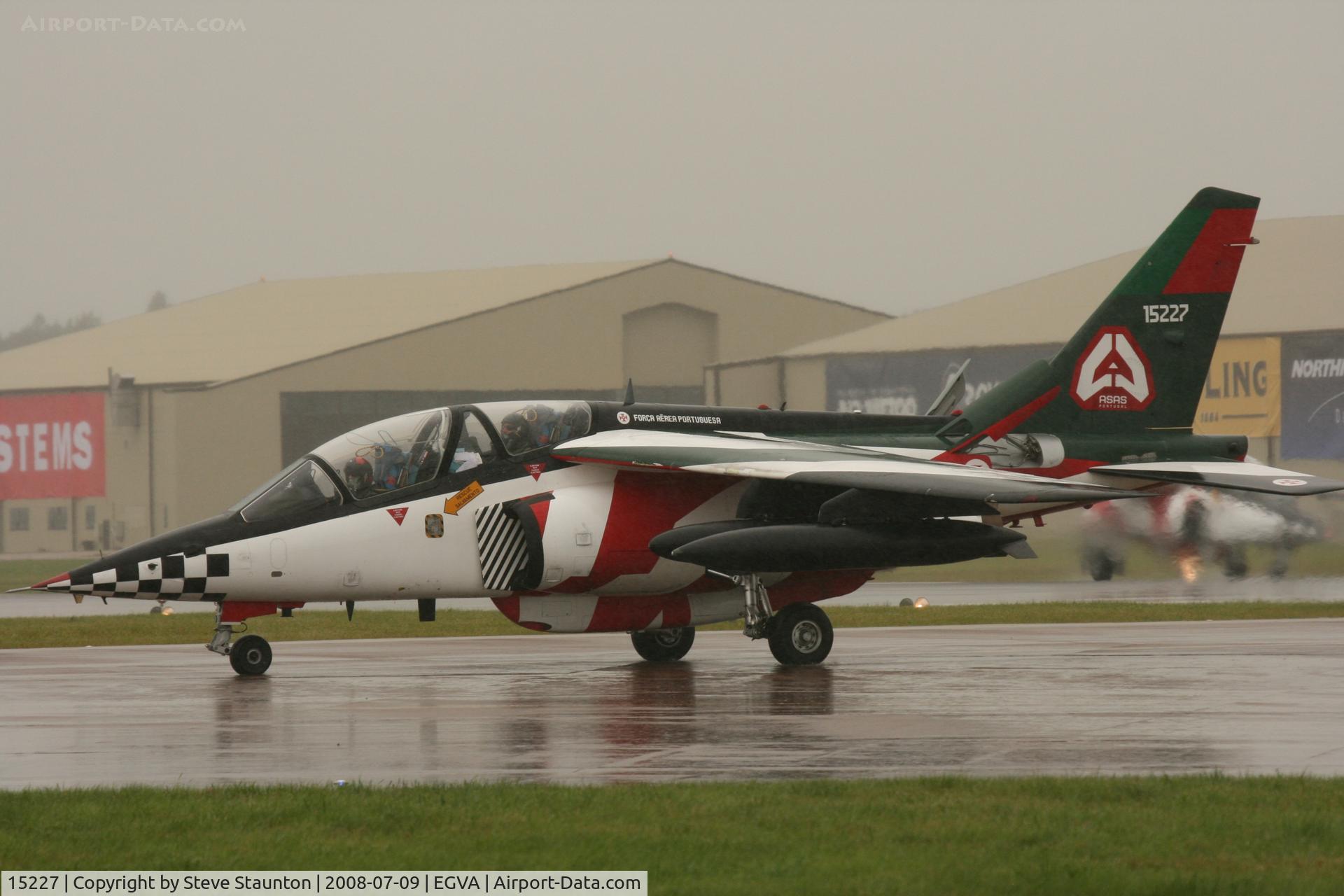 15227, Dassault-Dornier Alpha Jet A C/N 0084, Taken at the Royal International Air Tattoo 2008 during arrivals and departures (show days cancelled due to bad weather)