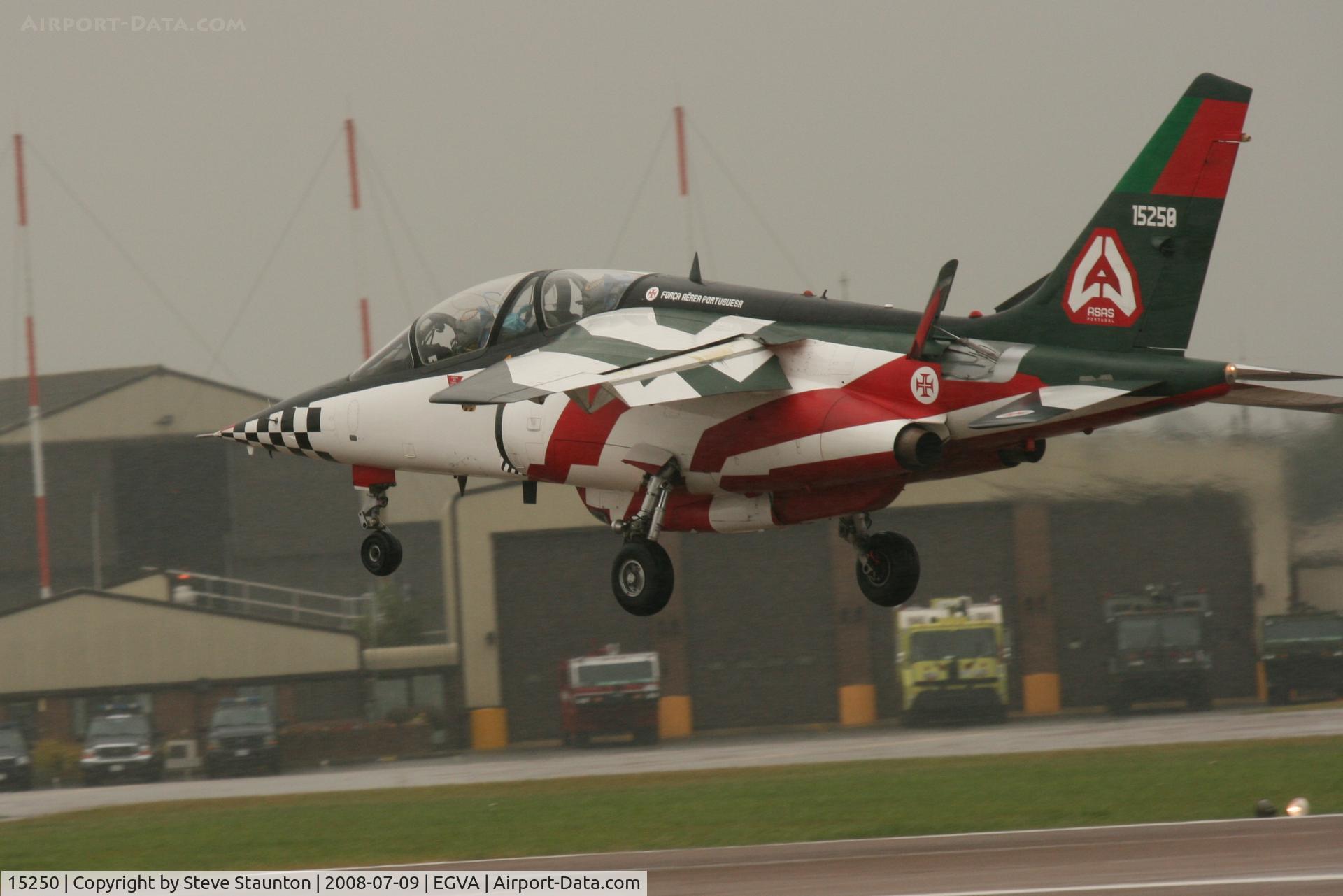 15250, Dassault-Dornier Alpha Jet A C/N 0170, Taken at the Royal International Air Tattoo 2008 during arrivals and departures (show days cancelled due to bad weather)