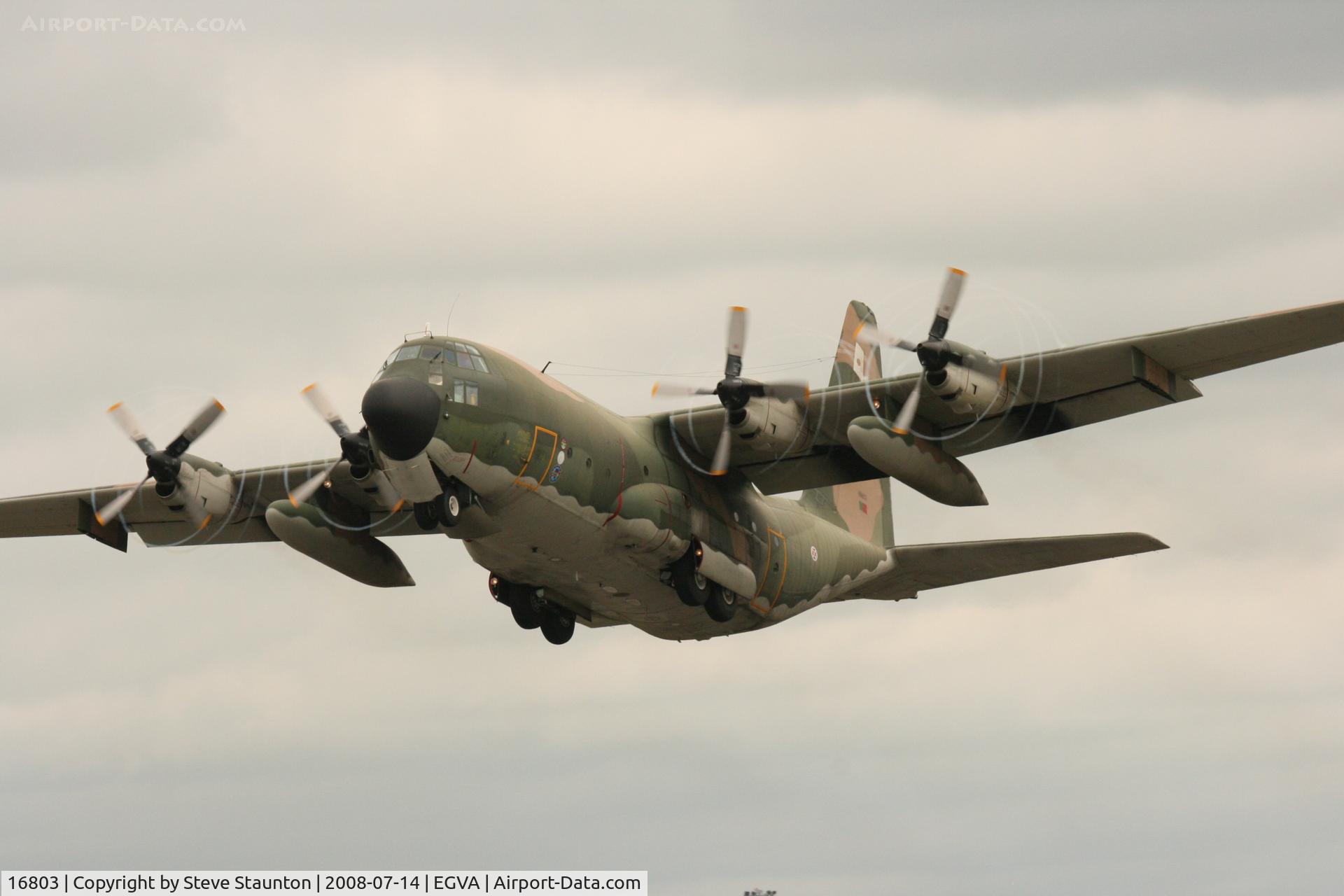 16803, 1978 Lockheed C-130H Hercules C/N 382-4772, Taken at the Royal International Air Tattoo 2008 during arrivals and departures (show days cancelled due to bad weather)