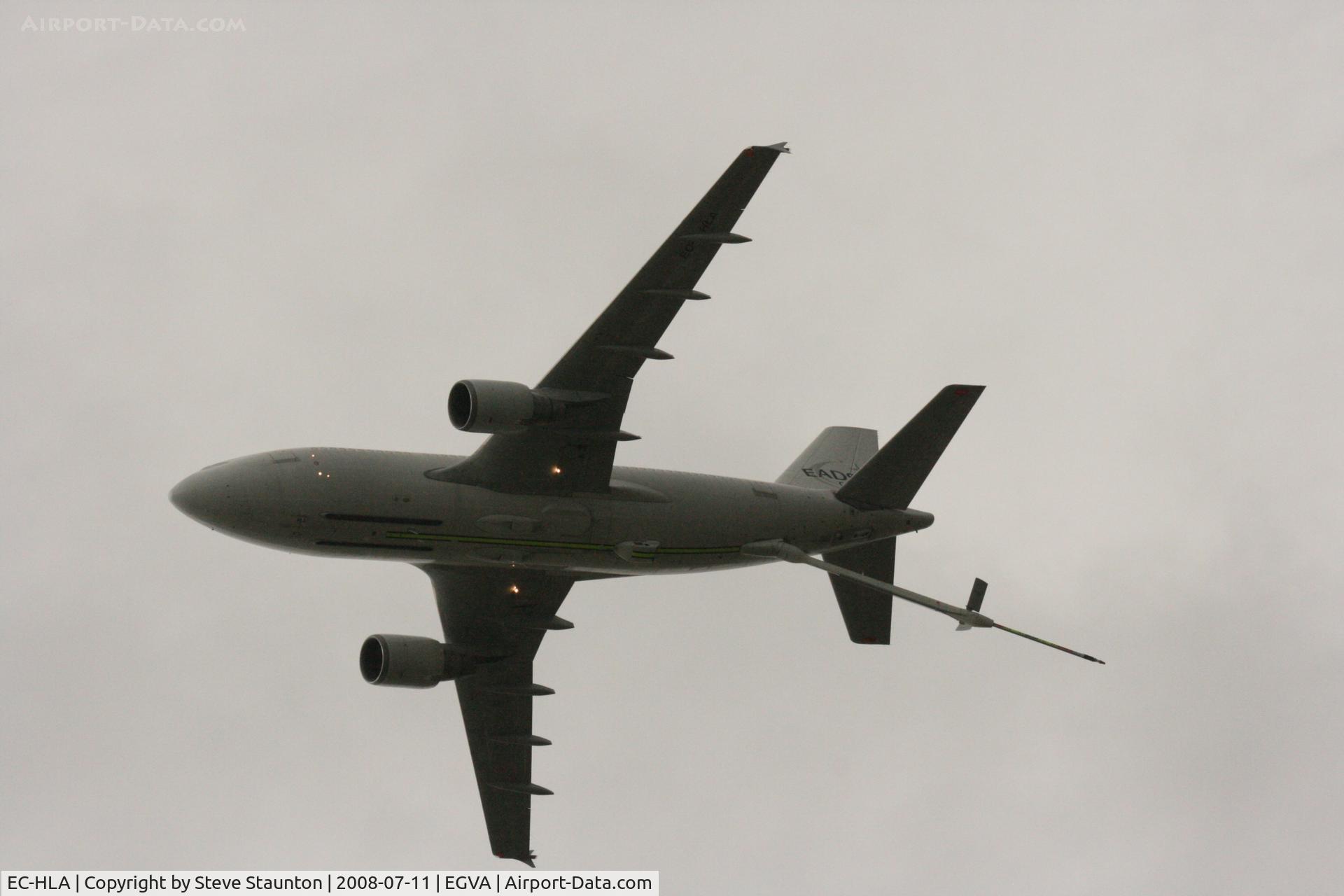 EC-HLA, Airbus A310-324/MRTT C/N 489, Taken at the Royal International Air Tattoo 2008 during arrivals and departures (show days cancelled due to bad weather)