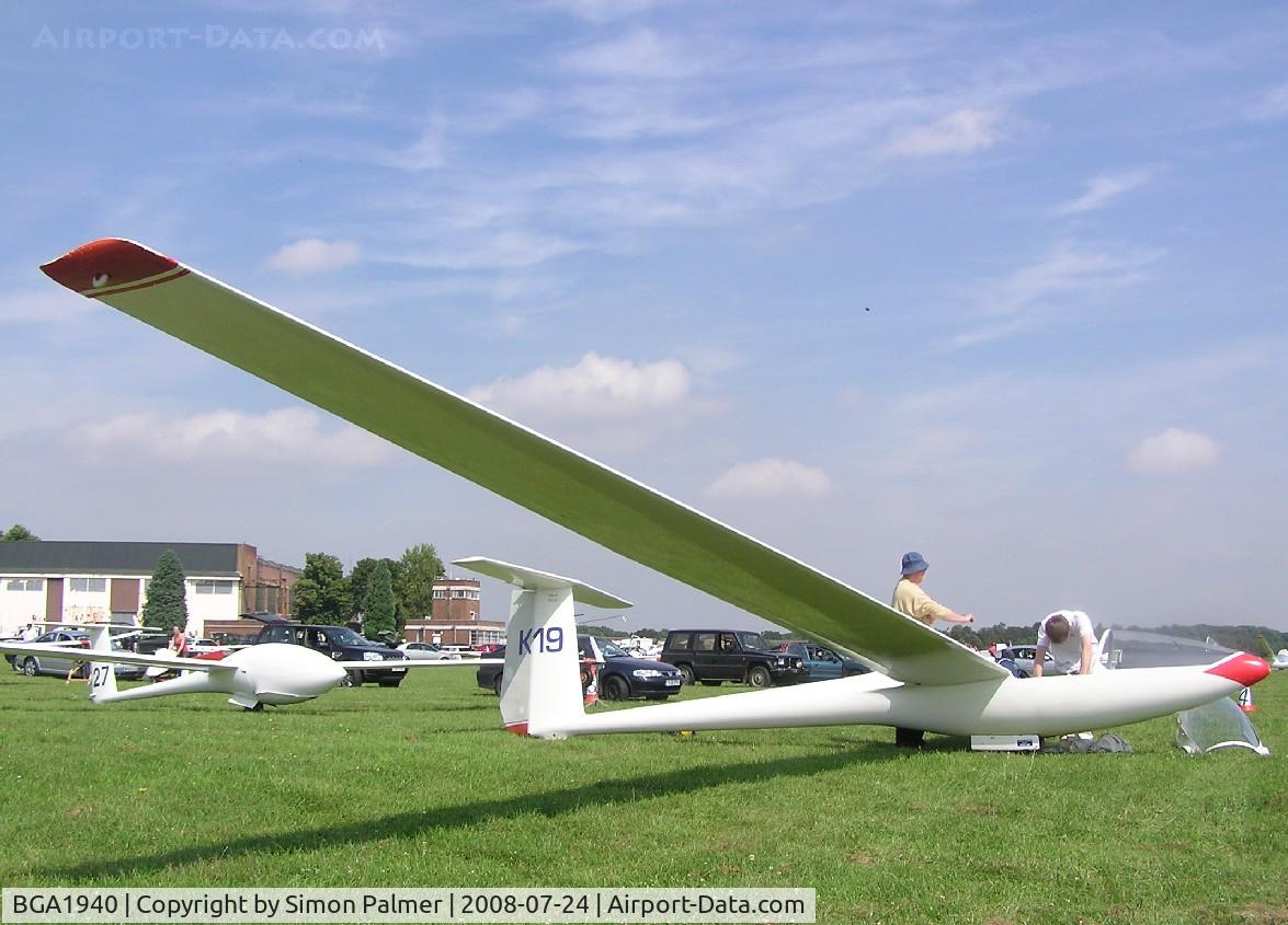 BGA1940, Slingsby T-59D Kestrel 19 C/N 1840, Slingsby T59 Kestrel