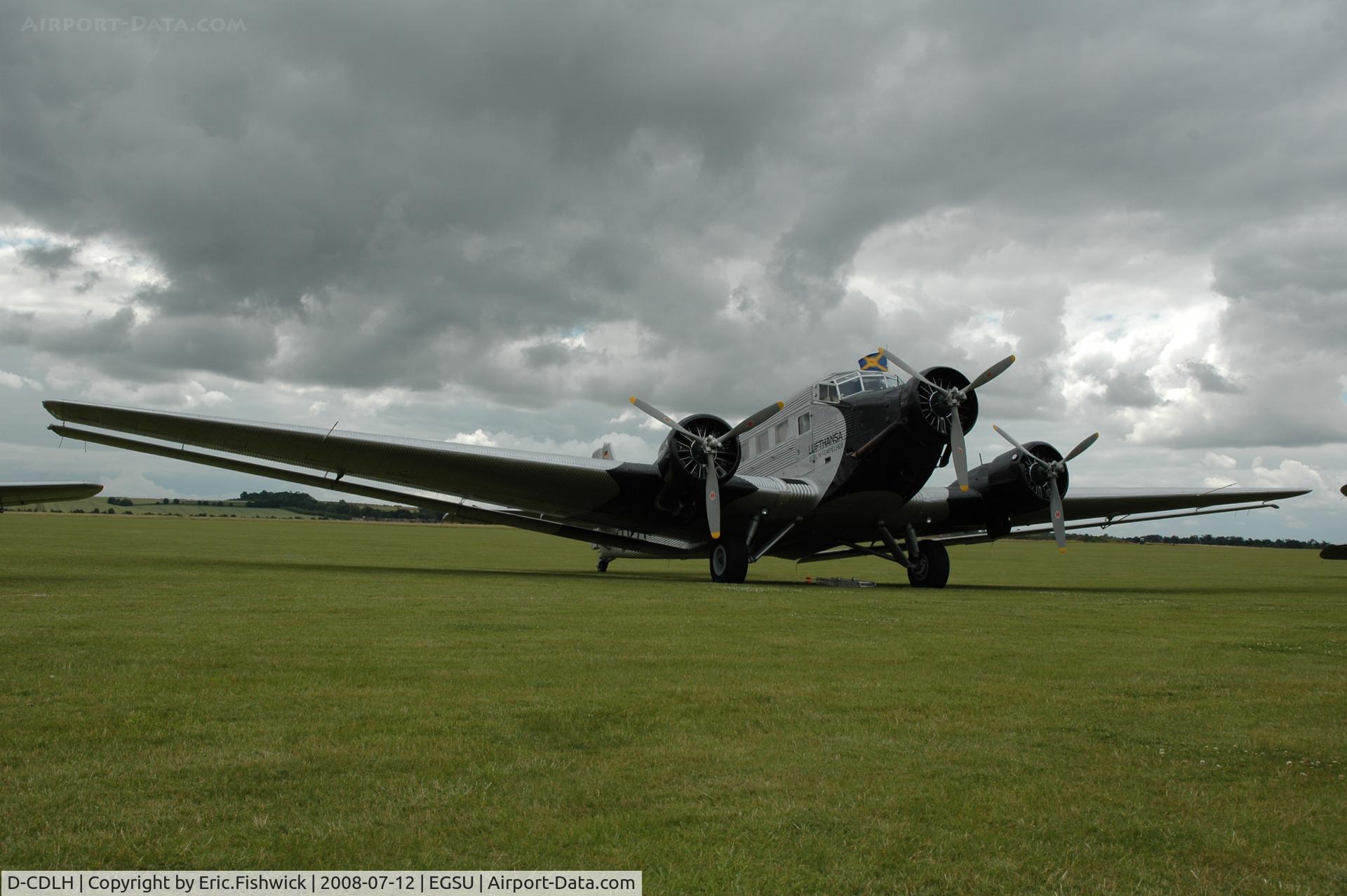 D-CDLH, 1936 Junkers Ju-52/3m C/N 130714, 3. D-CDLH at Duxford Flying Legends Air Show July 2008