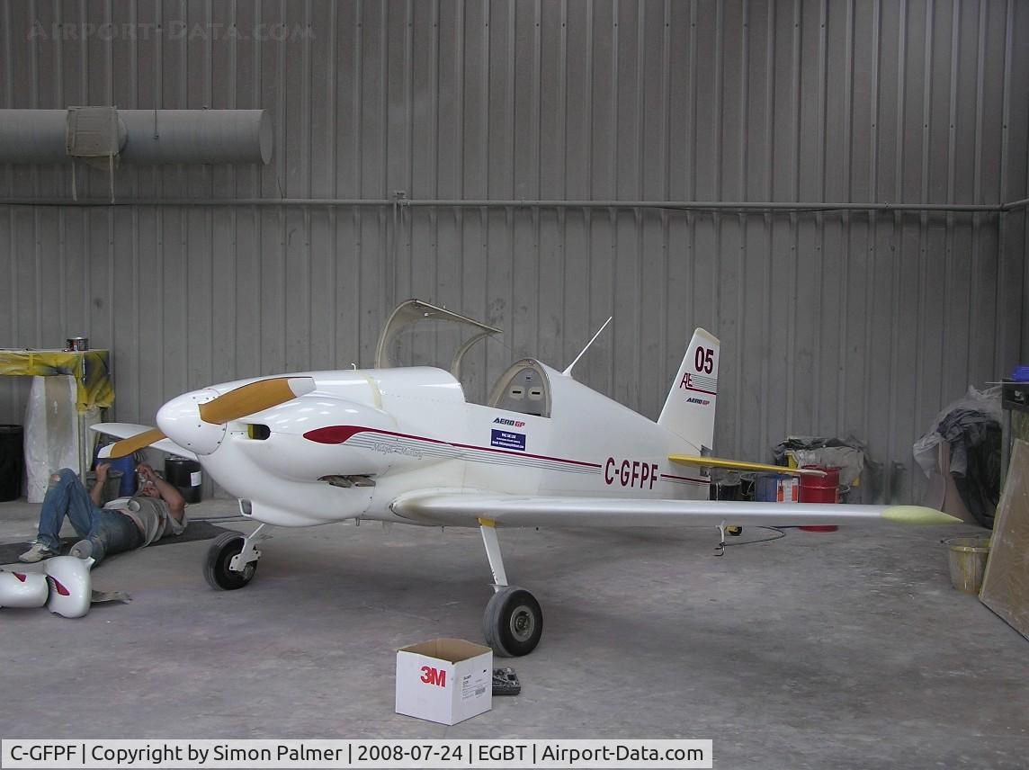 C-GFPF, 1999 Mustang Aeronautics Midget Mustang MM-1 C/N XU-5, Midget Mustang awaiting a respray