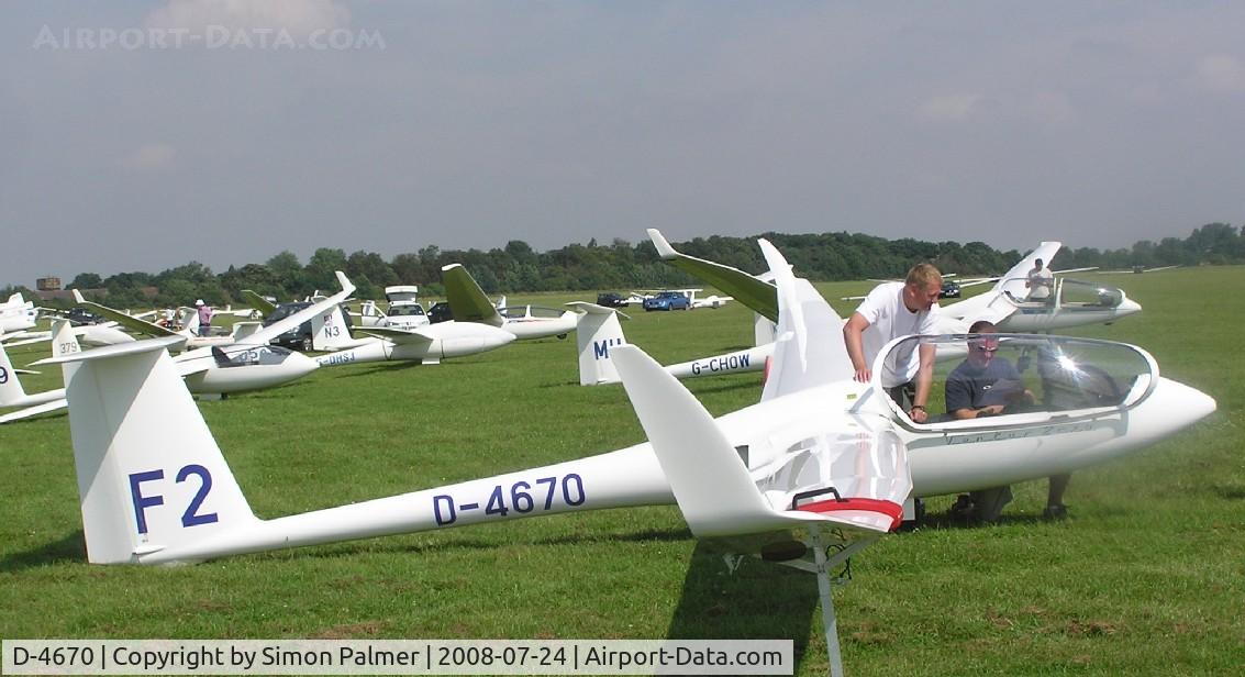 D-4670, Schempp-Hirth Ventus 2cxA C/N Not found, Discus 2