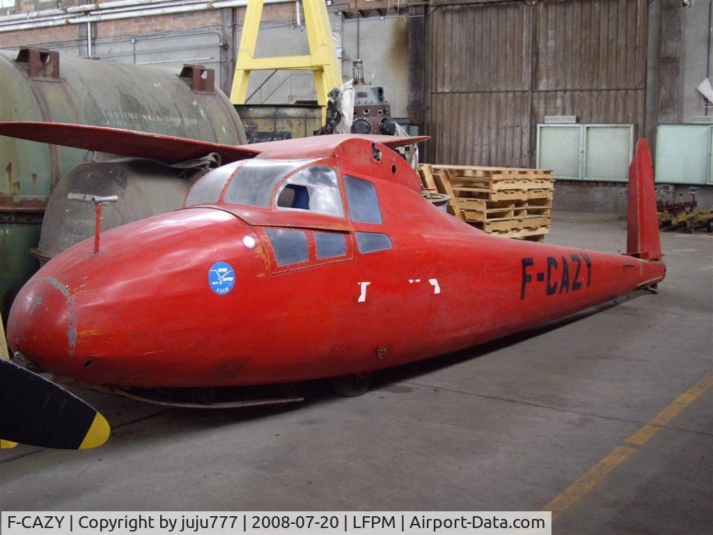 F-CAZY, Caudron (Nord) C 800 C/N 218-9878, on restoration at Melun-Villaroche