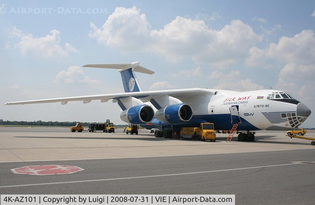 4K-AZ101, 1997 Ilyushin Il-76TD-90VD C/N 1063420716, Silk Way Airlines IL76