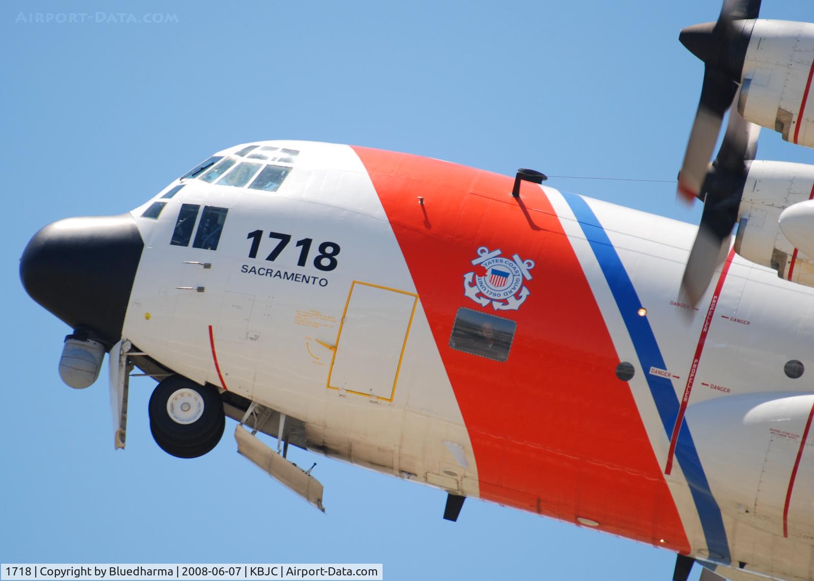 1718, 1986 Lockheed C-130H Hercules C/N 382-5106, Takeoff.