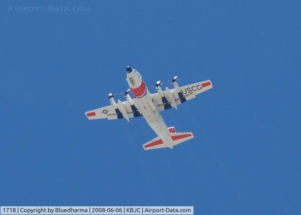 1718, 1986 Lockheed C-130H Hercules C/N 382-5106, Practice flight prior to Broomfield open house.