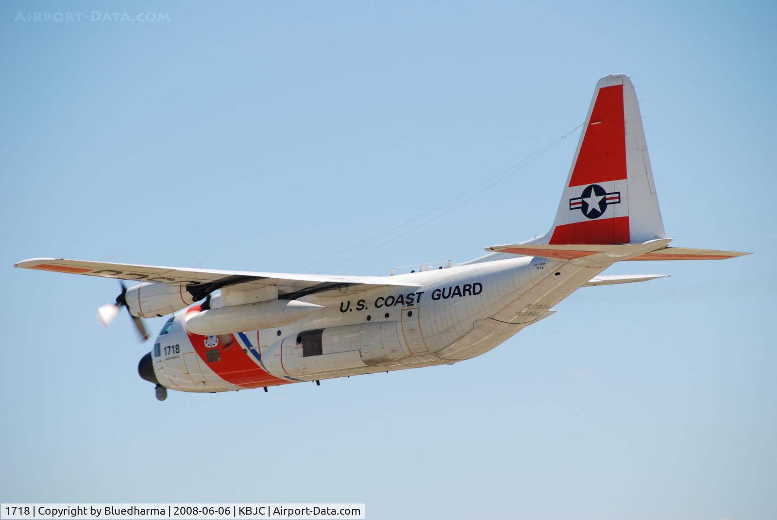 1718, 1986 Lockheed C-130H Hercules C/N 382-5106, Practice flight prior to Broomfield open house.