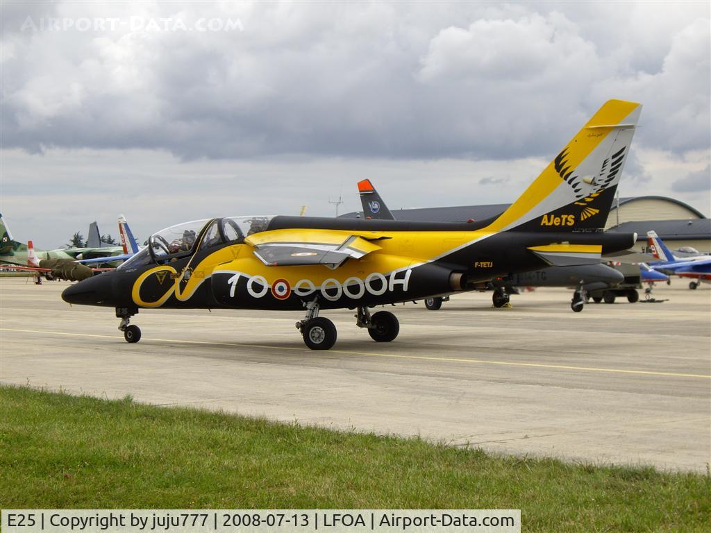 E25, Dassault-Dornier Alpha Jet E C/N E25, spésial shema for 1000000 flight houres