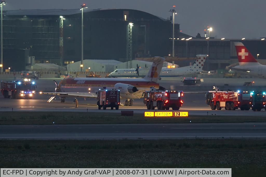 EC-FPD, 1992 McDonnell Douglas MD-88 C/N 53309, Iberia MD88