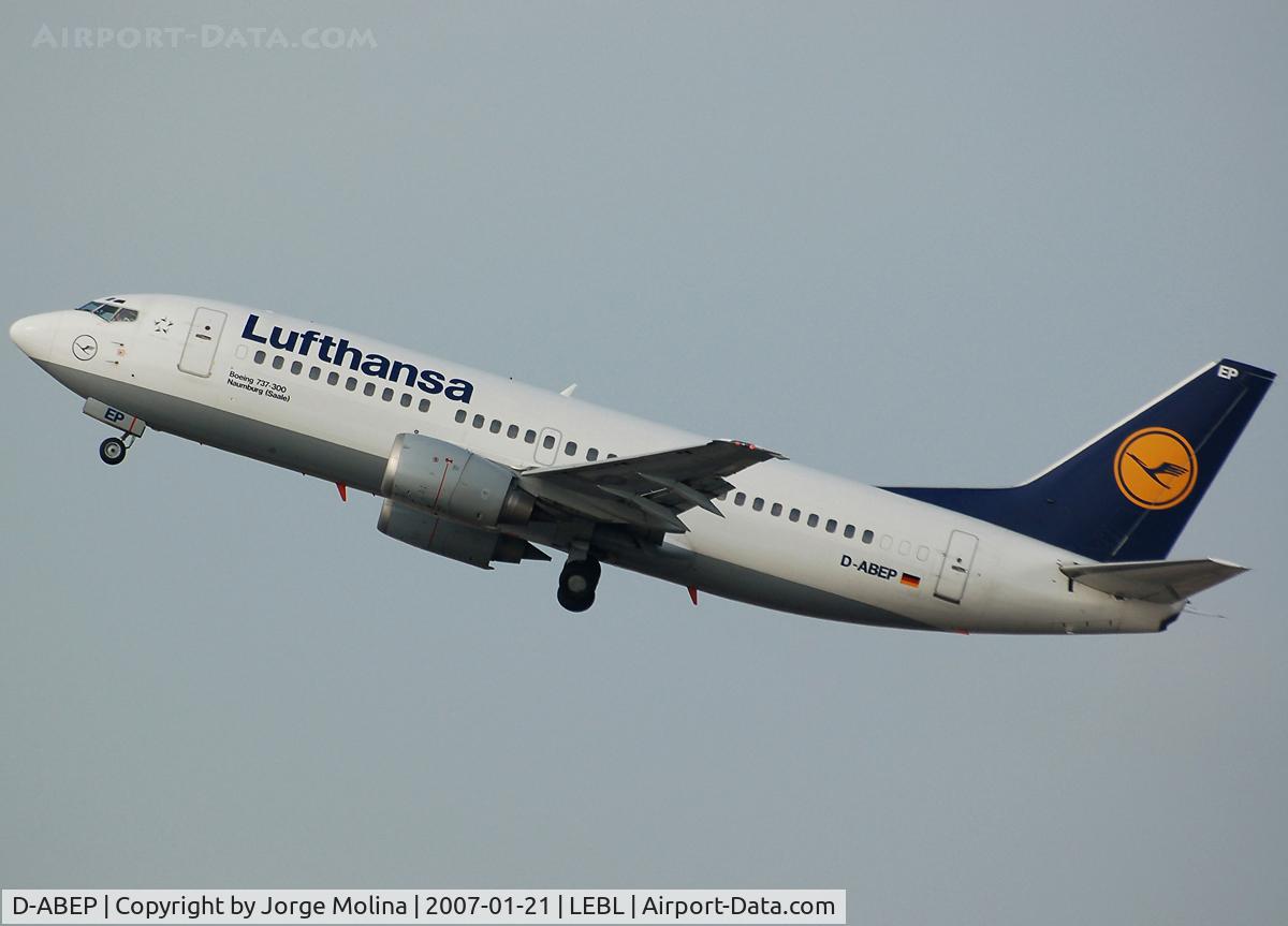 D-ABEP, 1992 Boeing 737-330 C/N 26430, 