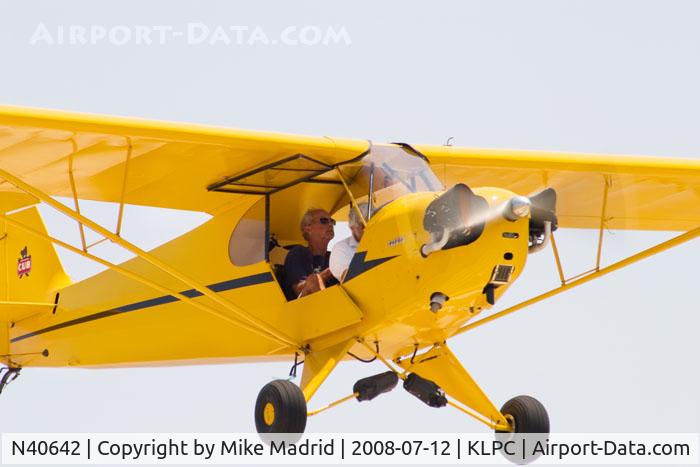 N40642, 1941 Piper J3F-65 C/N 7402, At West Coast Piper Cub Fly-in 2008 Lompoc