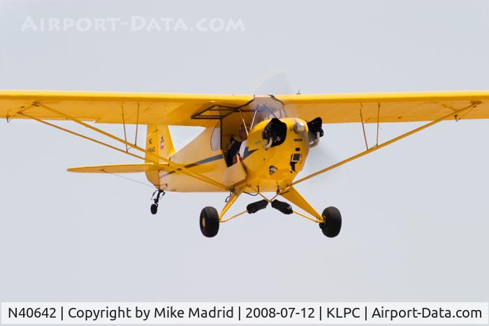 N40642, 1941 Piper J3F-65 C/N 7402, At West Coast Piper Cub Fly-in 2008 Lompoc