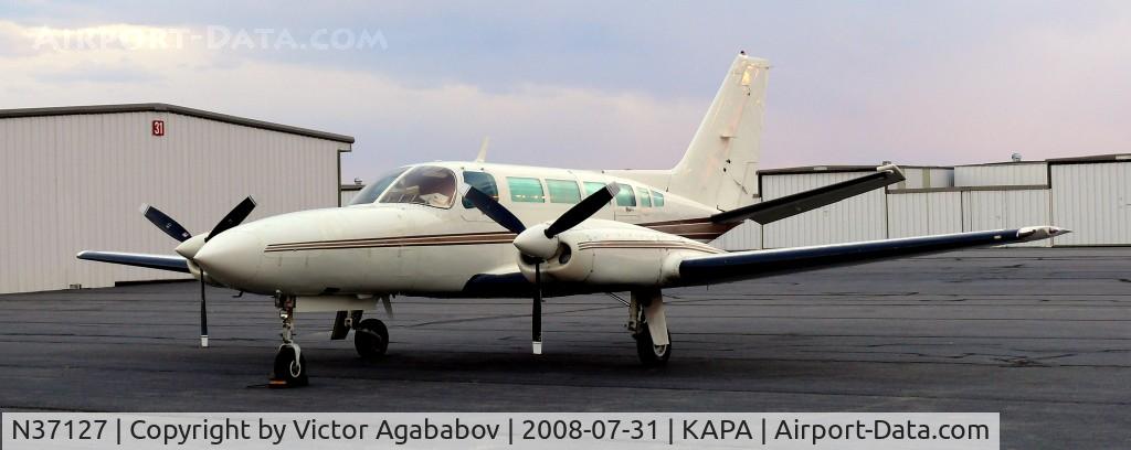 N37127, 1977 Cessna 404 Titan C/N 404-0114, At Centennial
