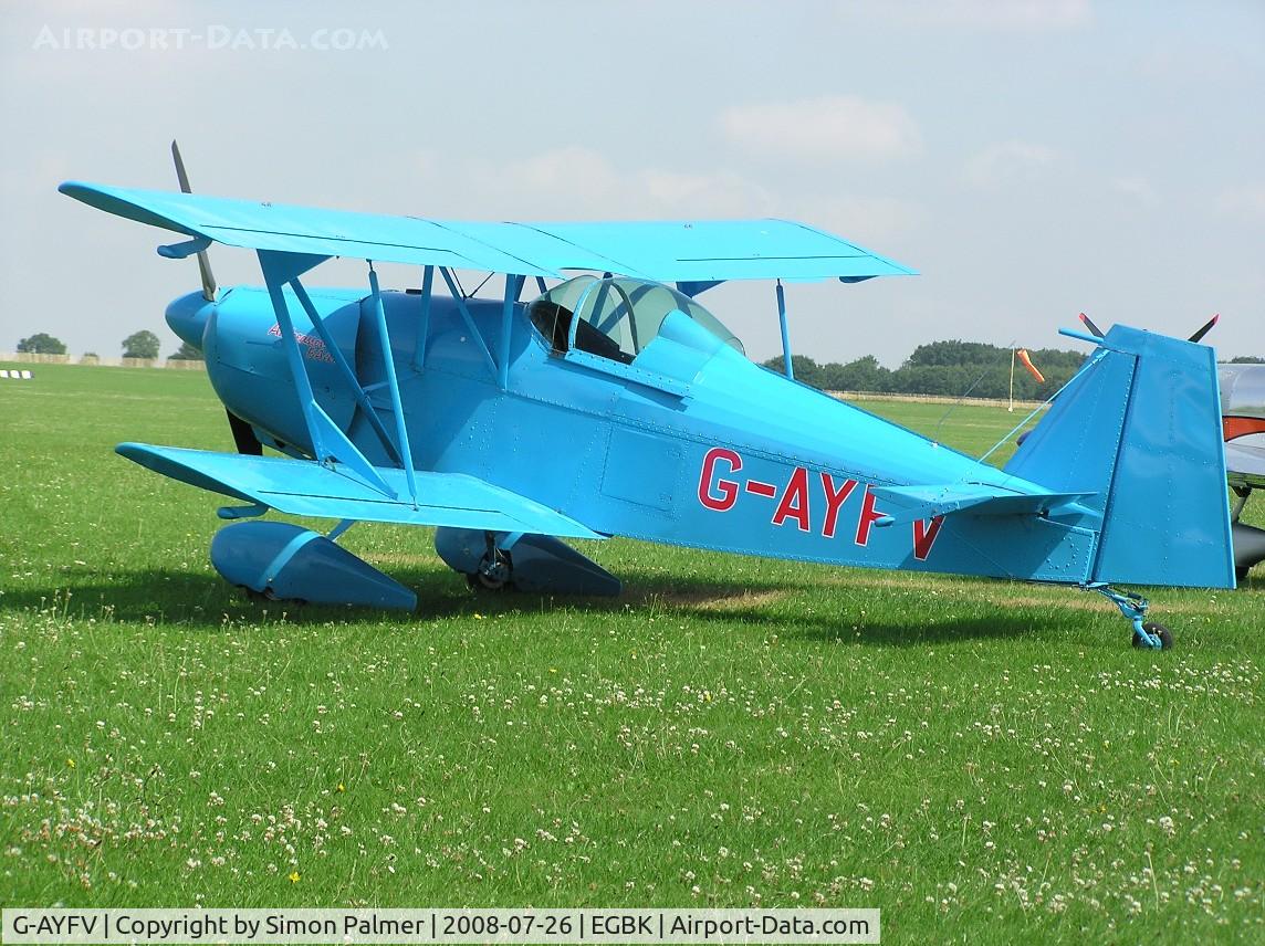 G-AYFV, 1972 Andreasson BA-4B C/N PFA 1359, Andreasson BA-4B at Sywell